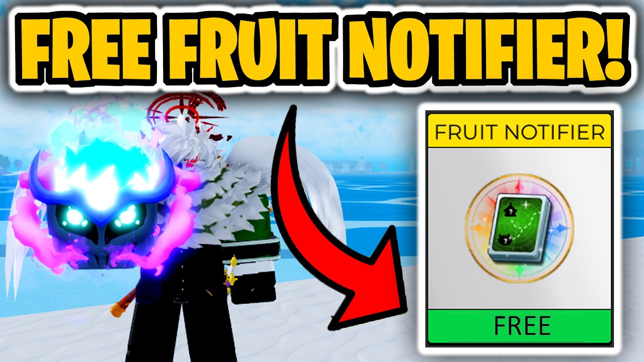 КАК БЕСПЛАТНО ПОЛУЧИТЬ УВЕДОМИТЕЛЬ ФРУКТОВ В BLOX FRUITS! (2026)