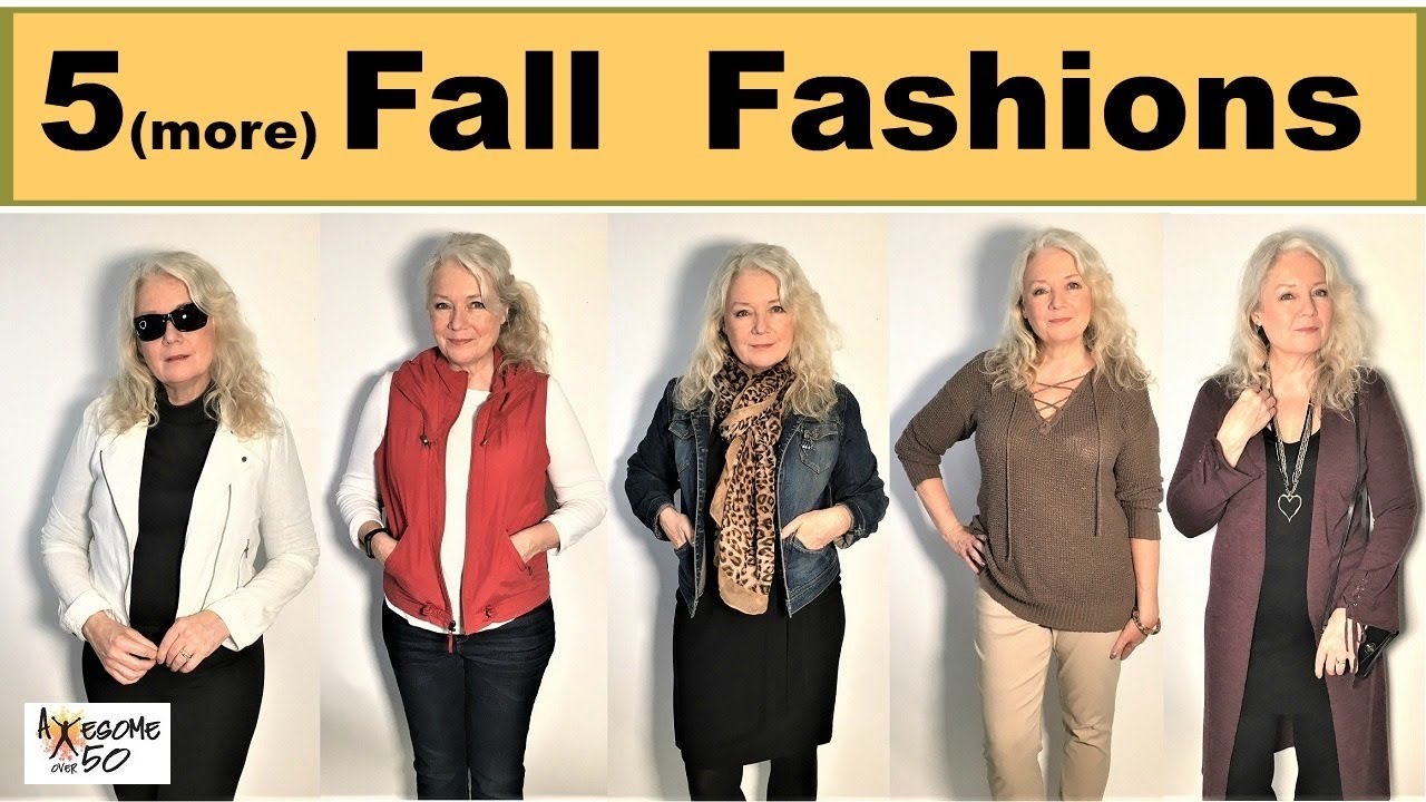 More Fall Fashions For Women, 5 Outfit Styles & My Top Looks for the Mature over 50 Woman