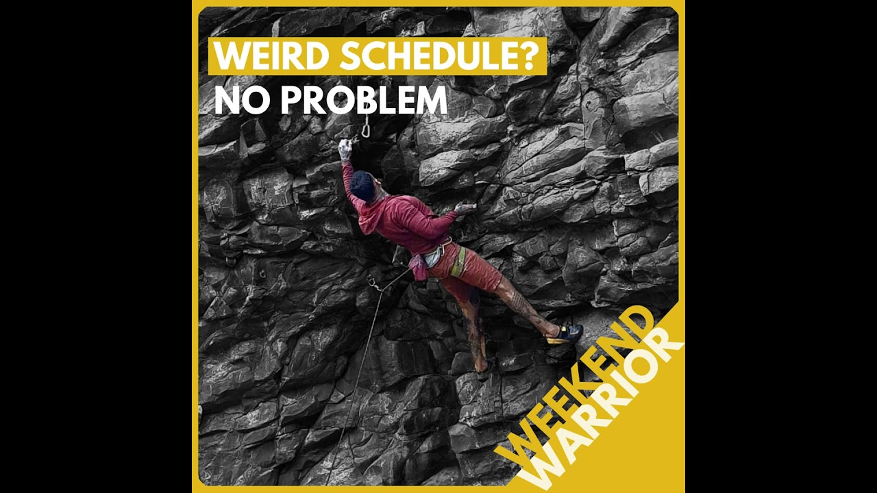 Weekend Warrior: Shift Work, a Case for the Unsexy Stuff, and the Power of Intentionality