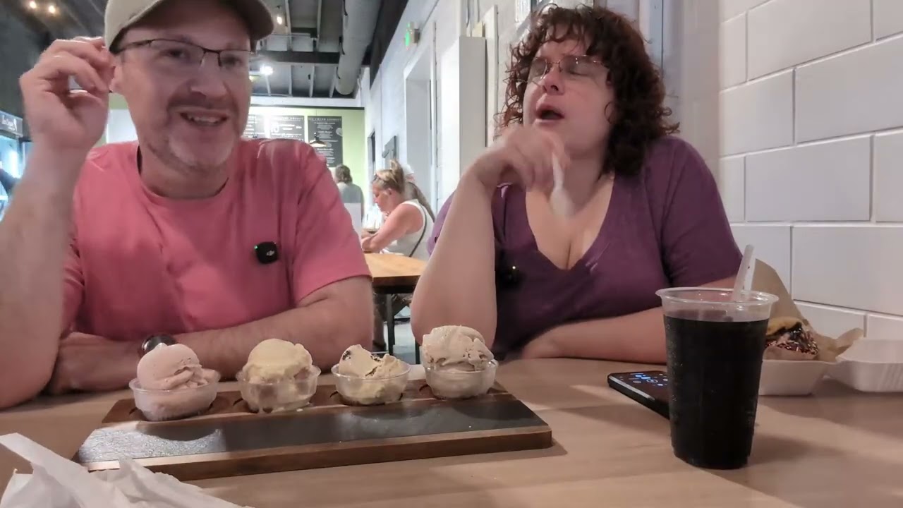 We Tried ice cream at the Creamery on Main!