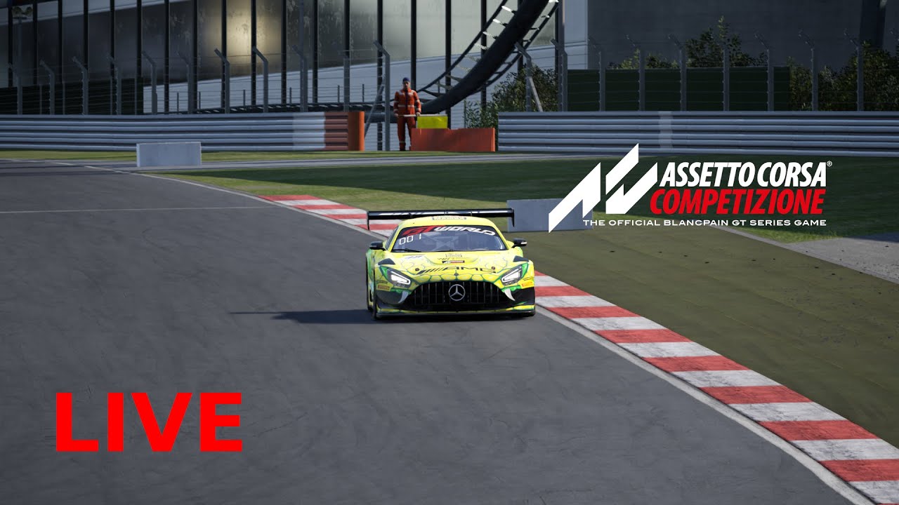 Assetto Corsa Competizione Online Rennen mit Lenkrad