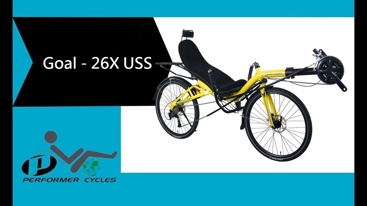 【Performer】How to assemble Recumbent Bikes │Goal - 26X USS