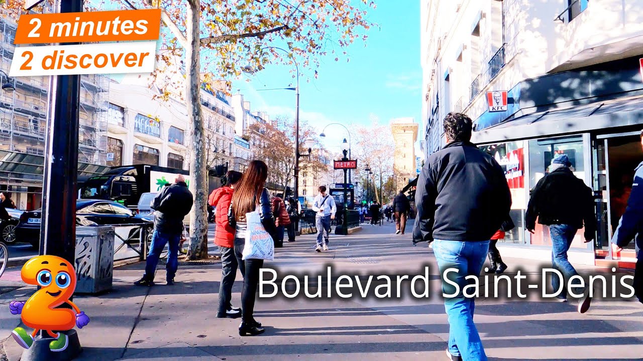 2 minutes 2 discover 373: Boulevard Saint-Denis, Paris, France