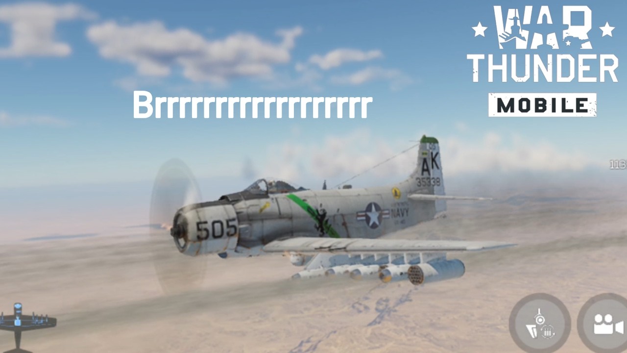 My favorite plane in War Thunder Mobile