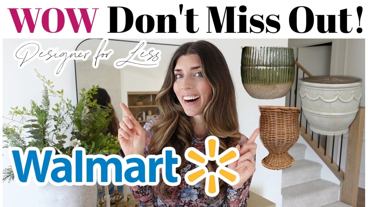 WOW Walmart has Amazing Spring Decor / Walmart Spring Shop With me Spring 2026