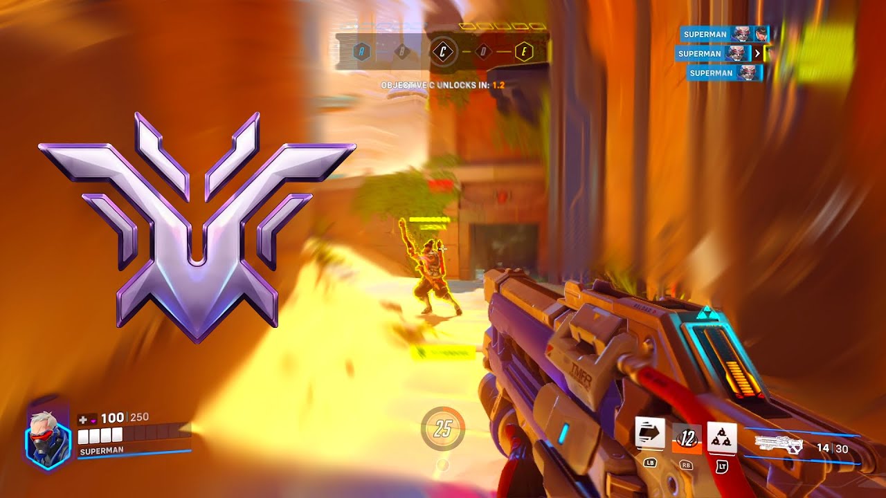 Overwatch 2 Best Hitscan Xim Apex & Matrix Console Settings Anti Mousetrap Top500 GM Season 12