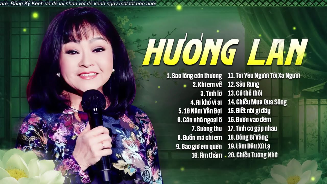 Hương Lan - Sao Lòng Còn Thương | 