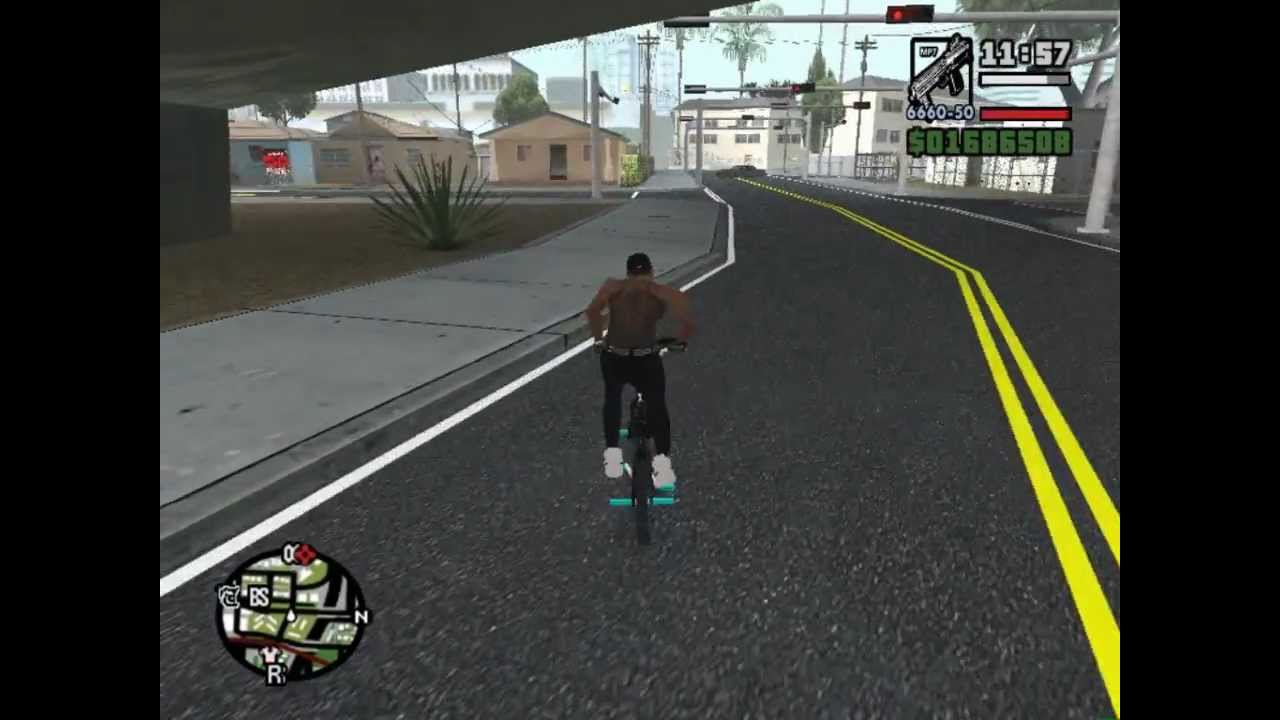 Gta San Andreas BMX Stunts