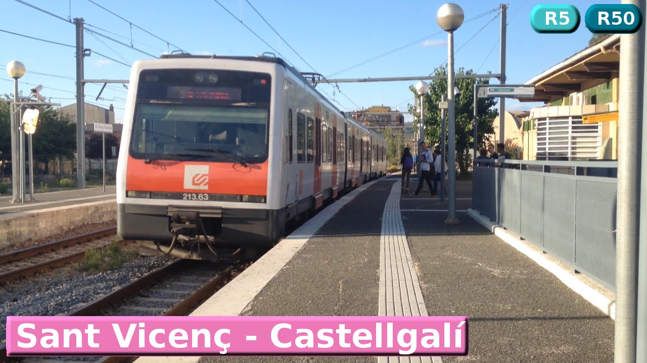 Sant Vicenç - Castellgalí R5 - R50 : FGC Barcelona ( UT 213 )