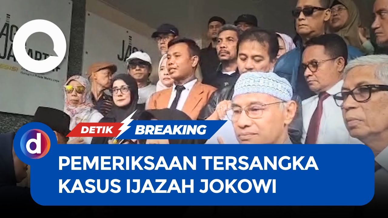 3 Tersangka Klaster I Kasus Ijazah Jokowi Diperiksa Polda Metro Jaya