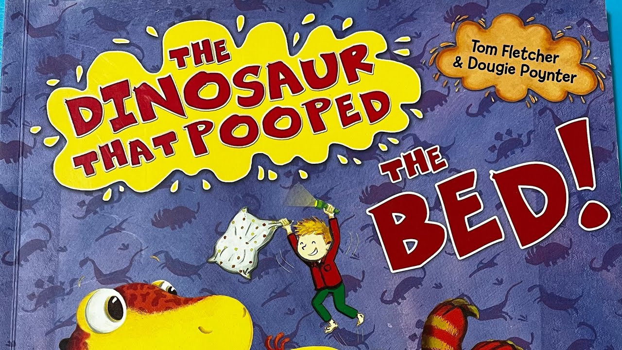 The Dinosaur that Pooped the Bed | Kids Books Read Aloud | Read by a Native British Speaker