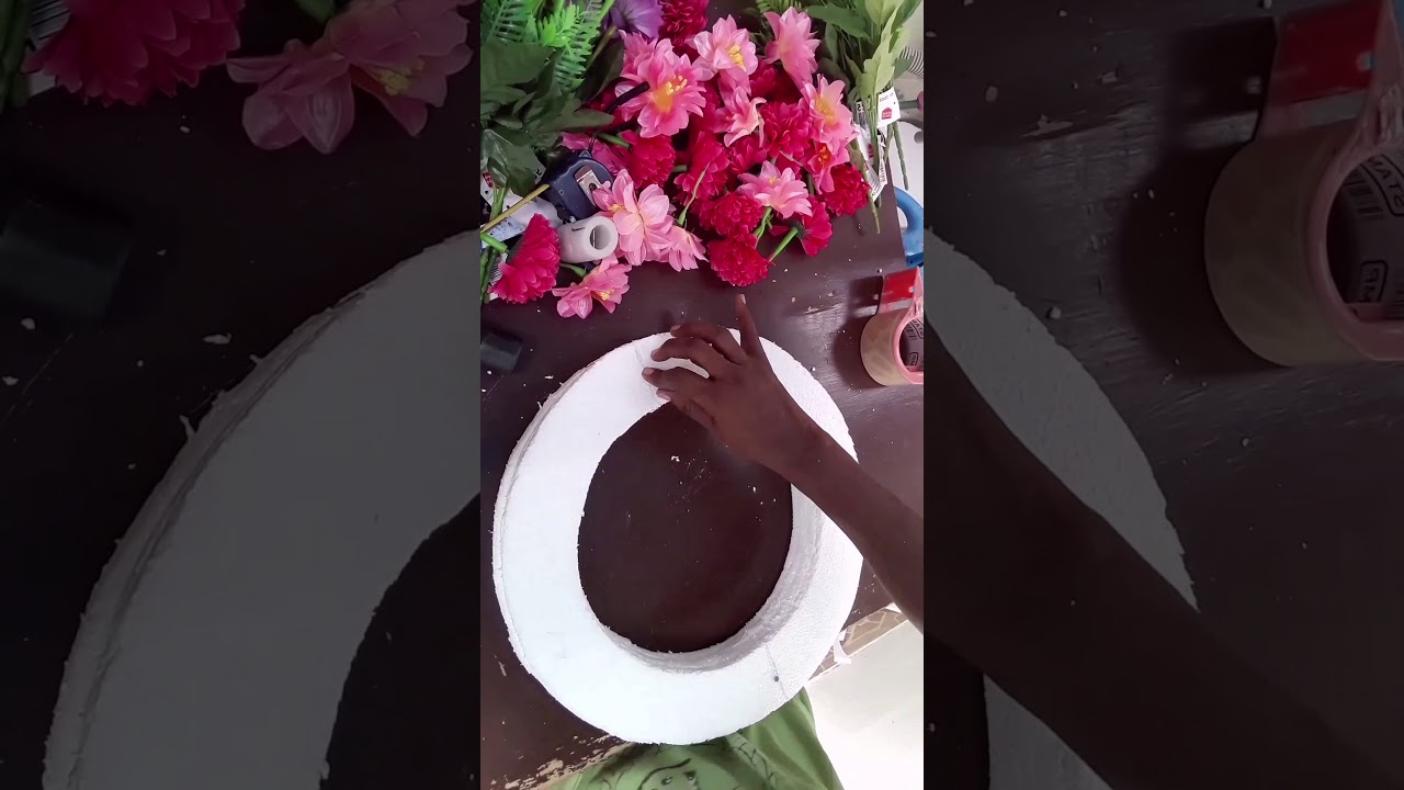 Tutorial para hacer Corona de Flores.