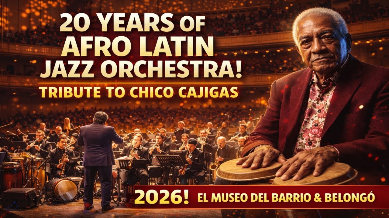20 Years of the Afro Latin Jazz Orchestra 🎷 | Tribute to Chico Cajigas | NYC Live 2026