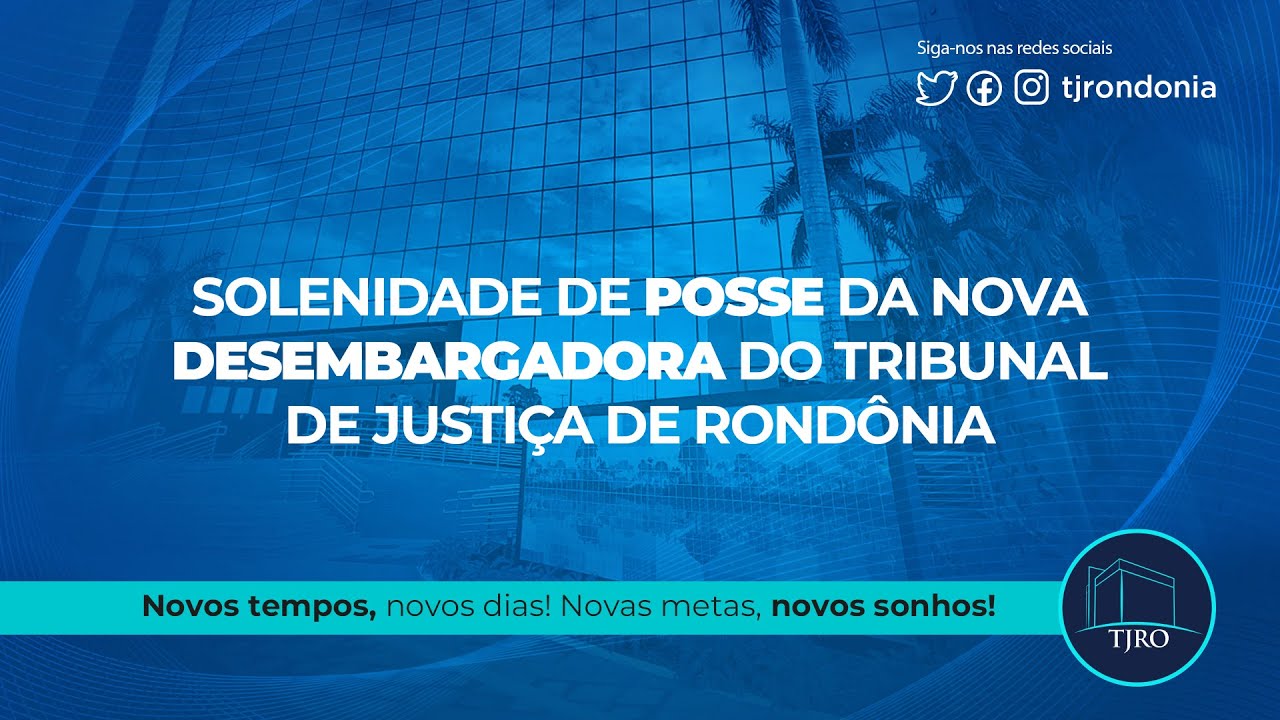 Solenidade de Posse da Nova Desembargadora do Tribunal de Justiça de Rondônia - 24/11/2025