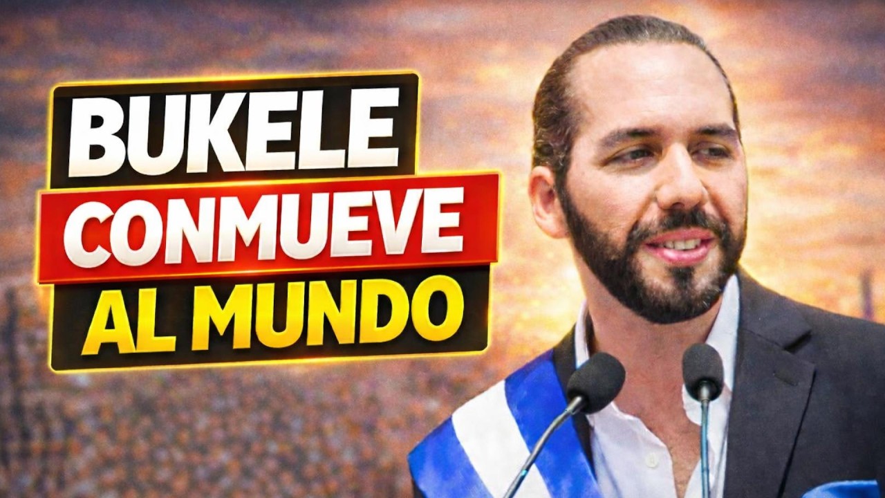 BUKELE CONMUEVE AL MUNDO con  palabras que llegan al corazón