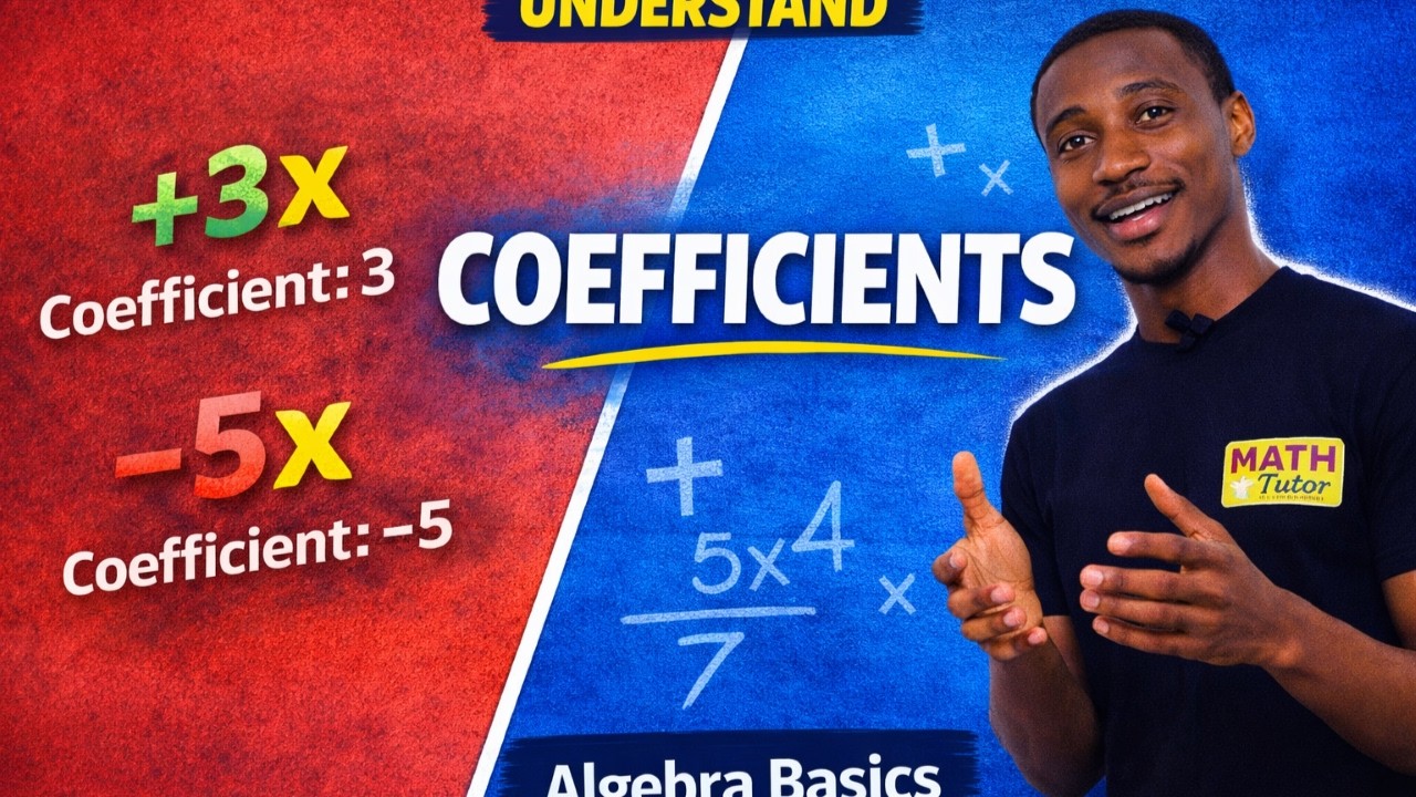 Coefficient | Introduction to Algebra