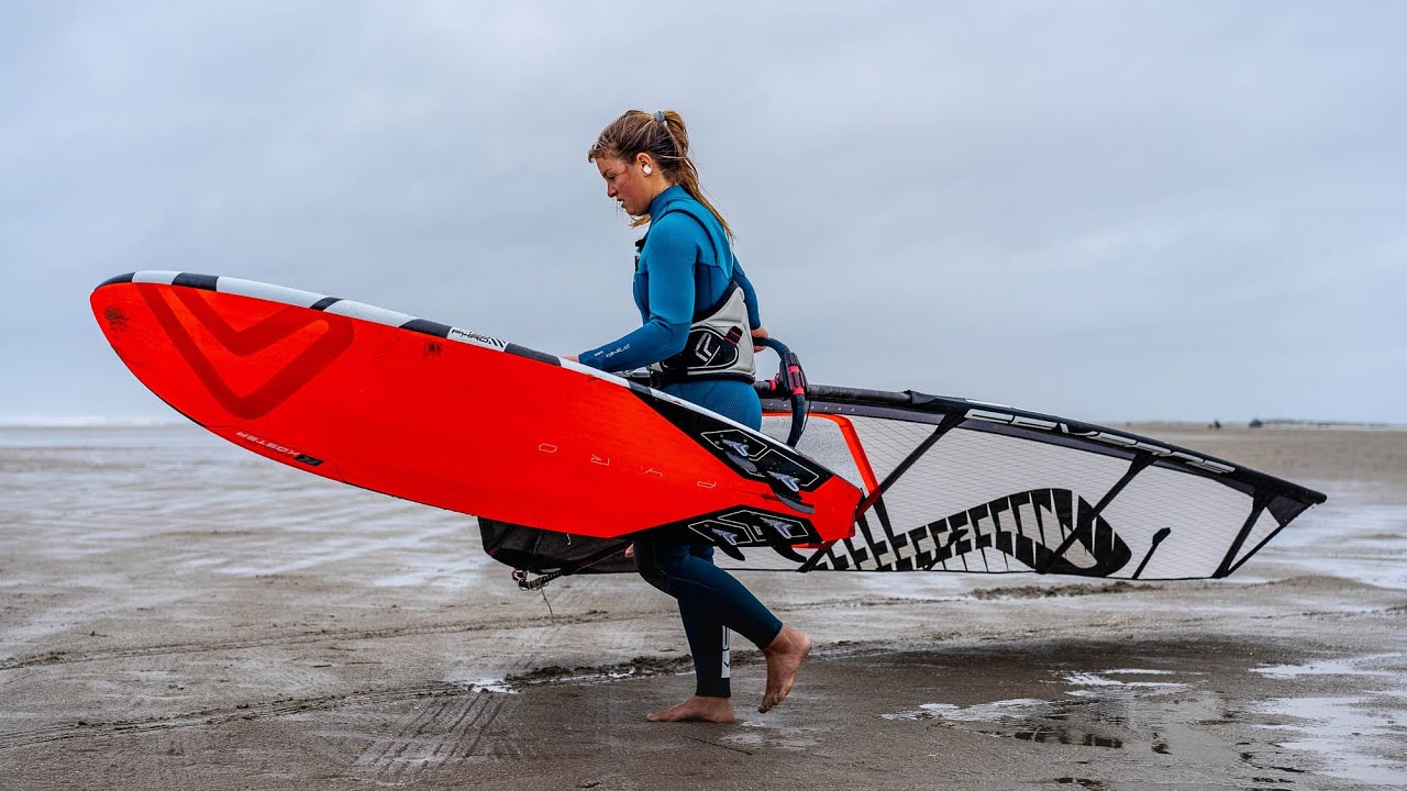 Lina Erpenstein puts the Severne Pyro to the test in the North Sea