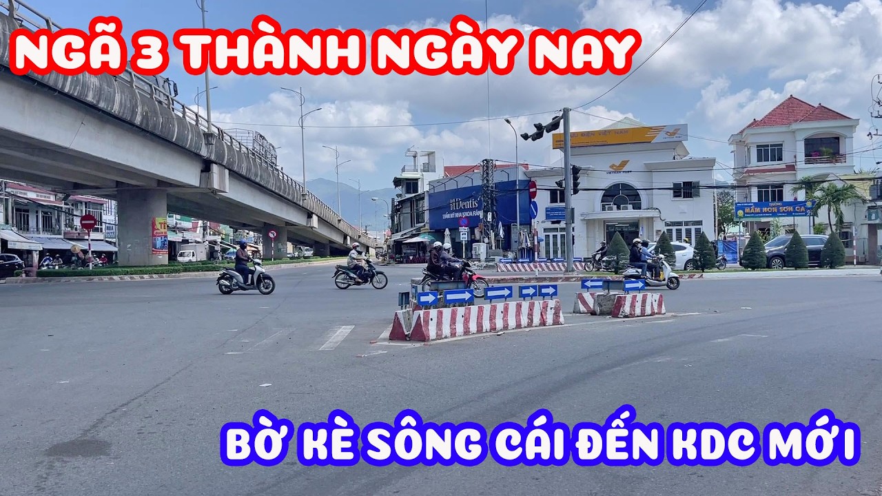 Đường bờ kè diên an tương lai sẽ rất đẹp - ngã 3 thành đến bờ kè sông cái và kdc phú ân nam