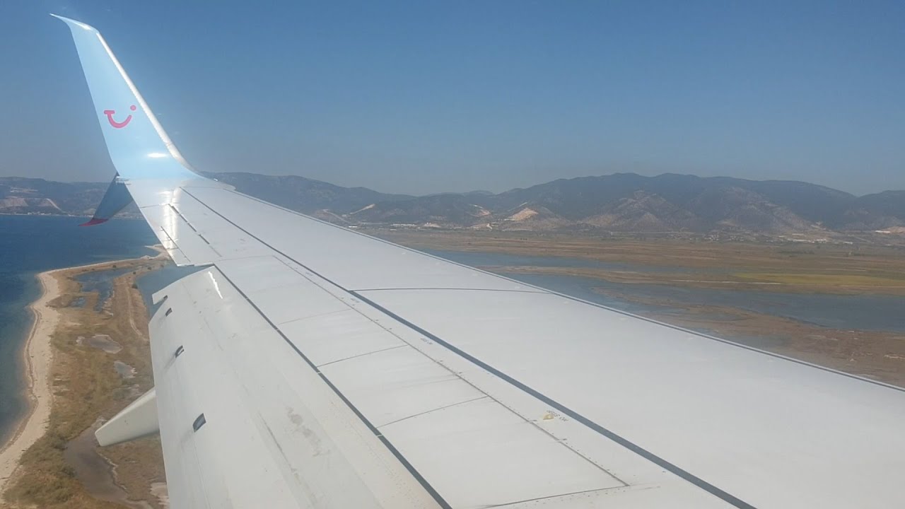 TUI Airways Landing | KAVALA | Boeing 737-800 TOM2724 [G-TAWN]