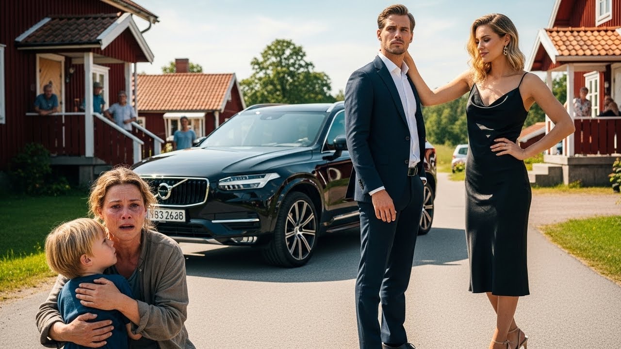 Hennes tårar i Norge – blev hans lyxliv med en ny kvinna hemma i Sverige.