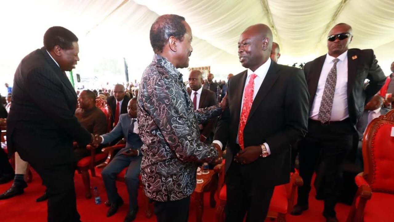 LIVE!! GACHAGUA,KALONZO AND OTHER LEADERS ATTENDING THE BURIAL OF JUDY WANJERI THONGORI