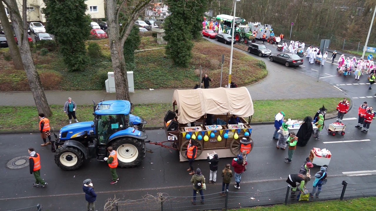Holzlarer Karnevalszug 2018 - Kautexstraße Ecke Finkenweg