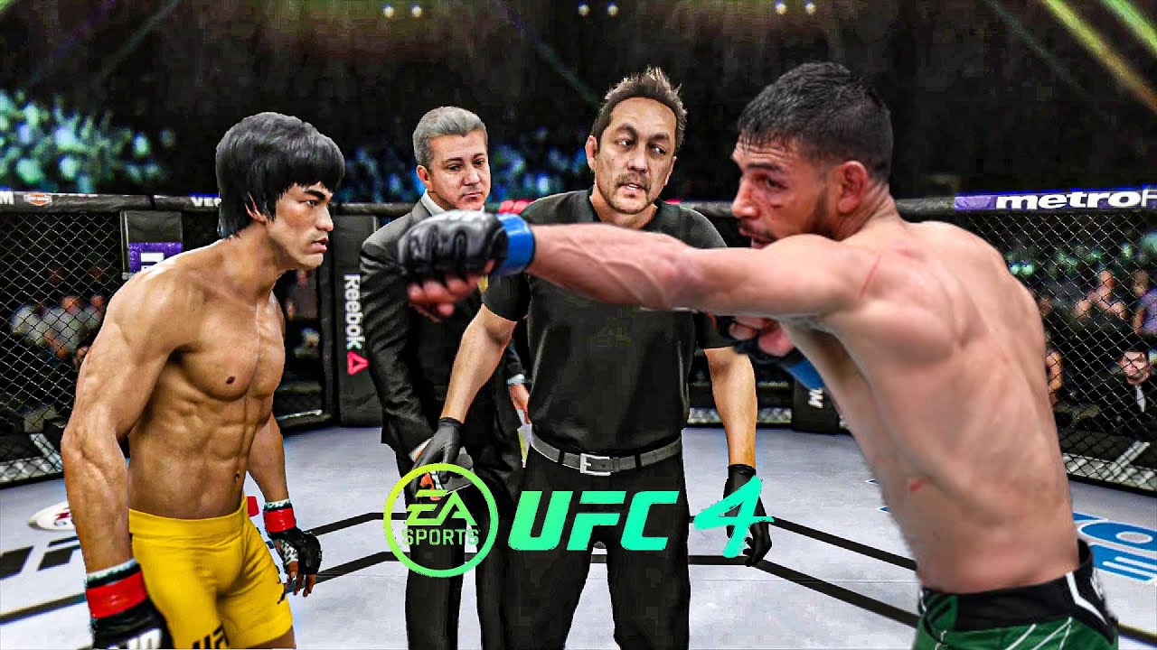 Брюс Ли против Яира Родригеса EA Sports UFC 4 Dragon Fight 🔥🐲