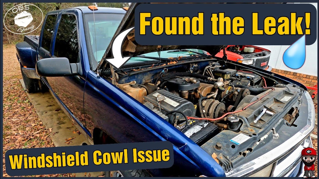 Found That Pesky Leak❗If Your OBS Truck Leaks Into Passenger Floorboard, Watch This❗
