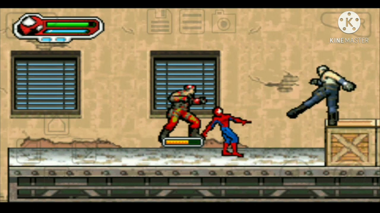 Ultimate Spider-Man GBA Part 5: Venom vs Silver Sable