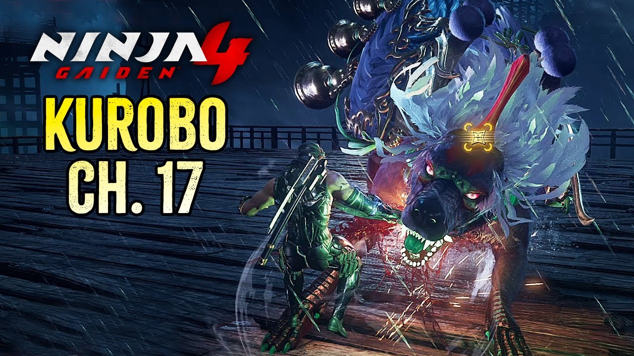 Ninja Gaiden 4 - Kurobo Boss Fight as Ryu Hayabusa (Chapter 17)