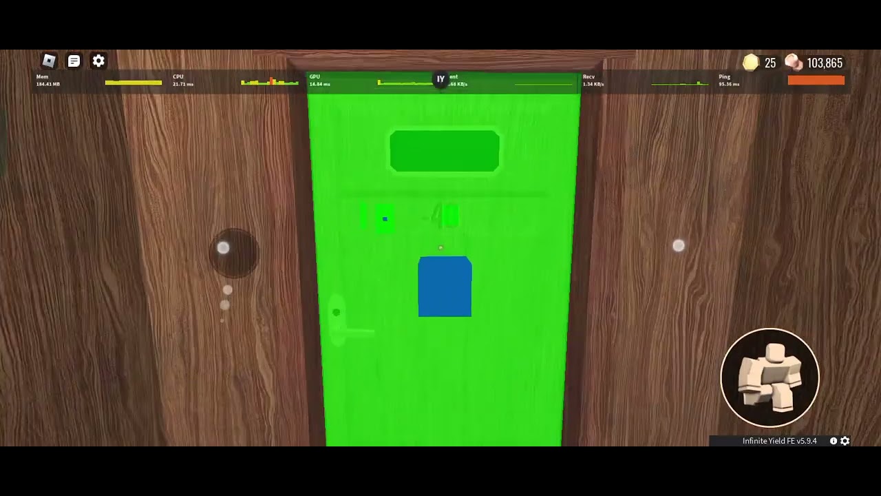 how to survive in doors the hunt???