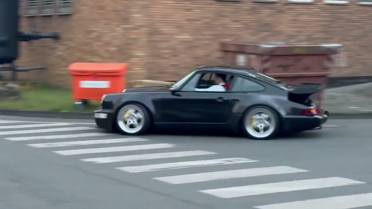 Porsche 964 Turbo HARD DRIVING