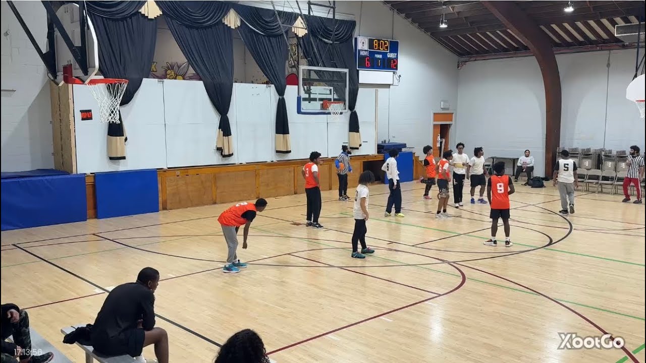 Grimes Gym Youth Winter League Orange vs Gold