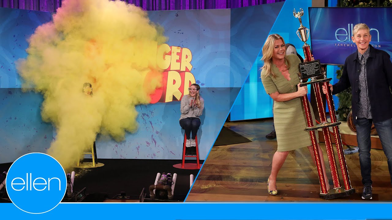 Alison Sweeney and Ellen Face-Off in 'Danger Word: The Rematch!'
