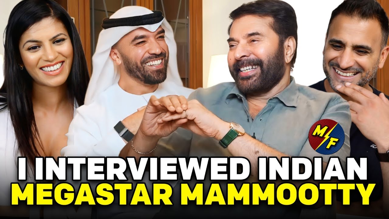 I Interviewed Indian Megastar Mammootty | Khalid Al Ameri | Reaction!