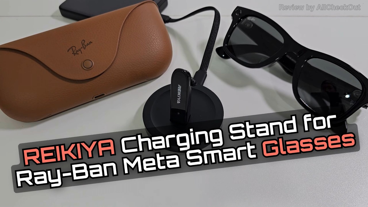 Обзор и тестирование зарядной подставки REIKIYA для умных очков Ray Ban Meta.