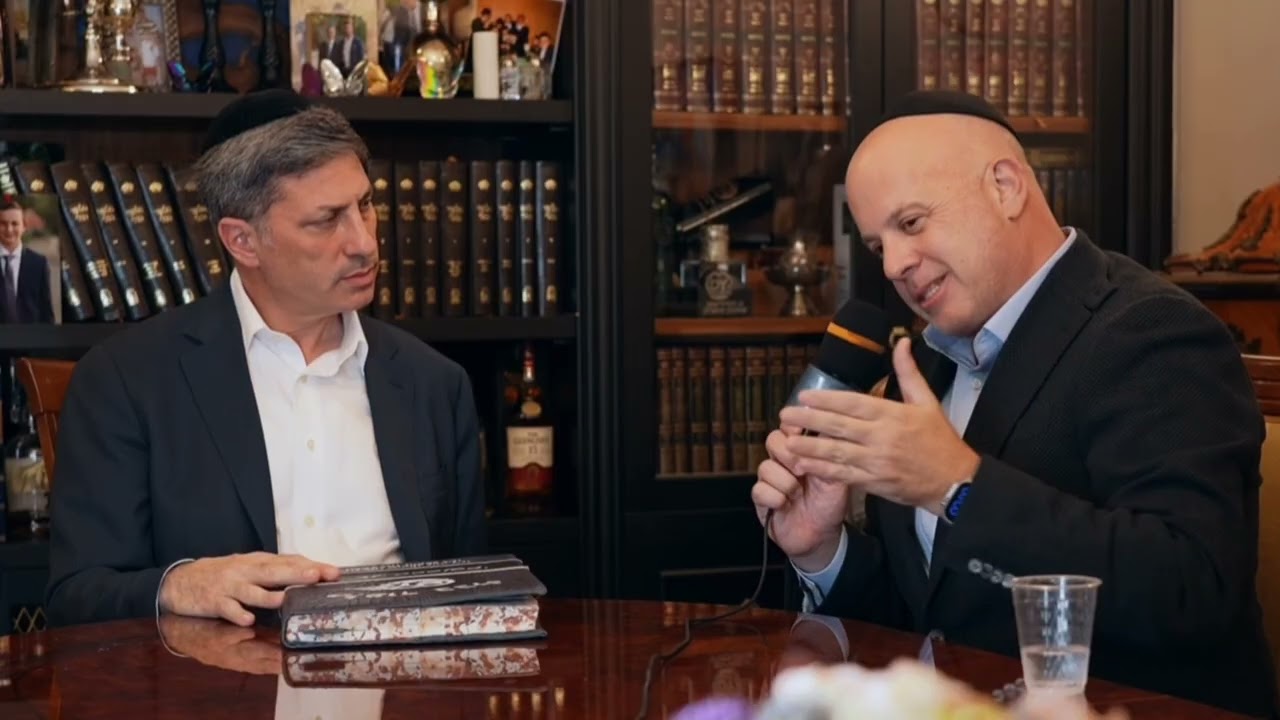 50 אלף צופים בכל יום: מנחם טוקר בביקור אצל הרב אלי סטפנסקי 