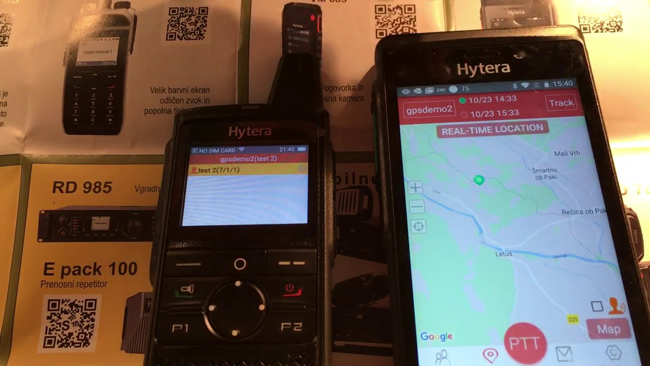 Hytera PNC370-WiFi  & PNC550-Telemach