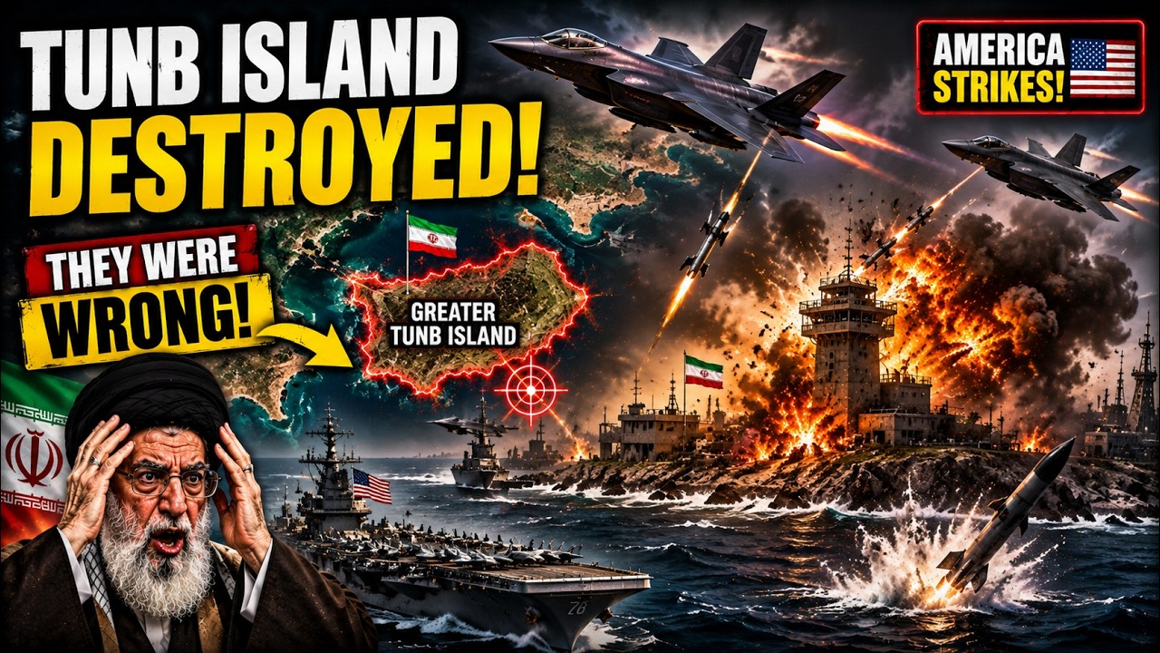 Iran Thought Greater Tunb Island Was Safe From Air Strikes... Then America Proved Them WRONG