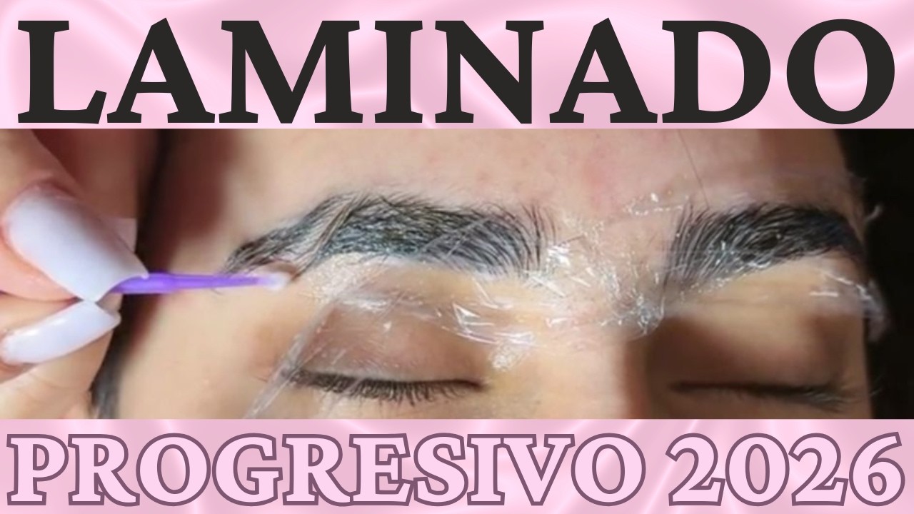 Laminado Progresivo de Cejas para Pelos Gruesos y Arcos Poblados | Paso a Paso