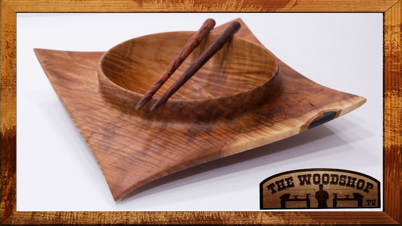 Woodturning Winged Bowl | Carl Jacobson