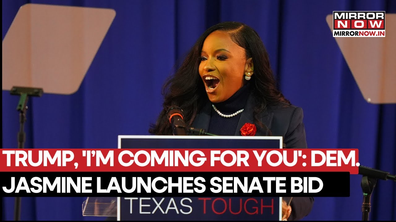 'Trump, I'm Coming For You': Jasmine Crockett Launches Senate Bid From Texas, Announces Candidature