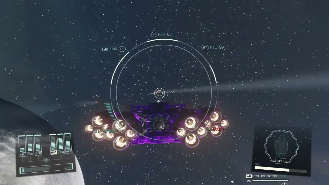 Flying Around In Starfield 