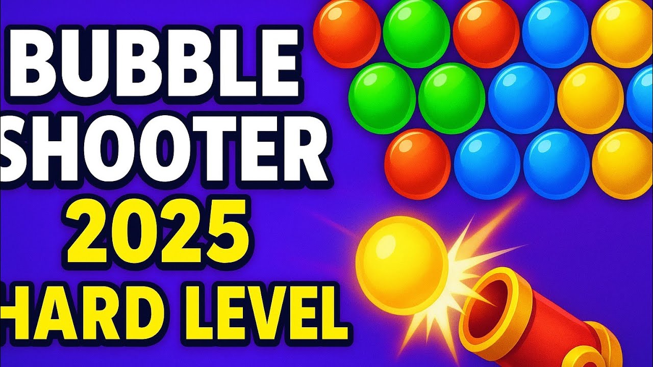 👉 &ldquo;Bubble Shooter Game | Hard Levels Challenge | Addictive Puzzle Gameplay 2025&rdquo;
