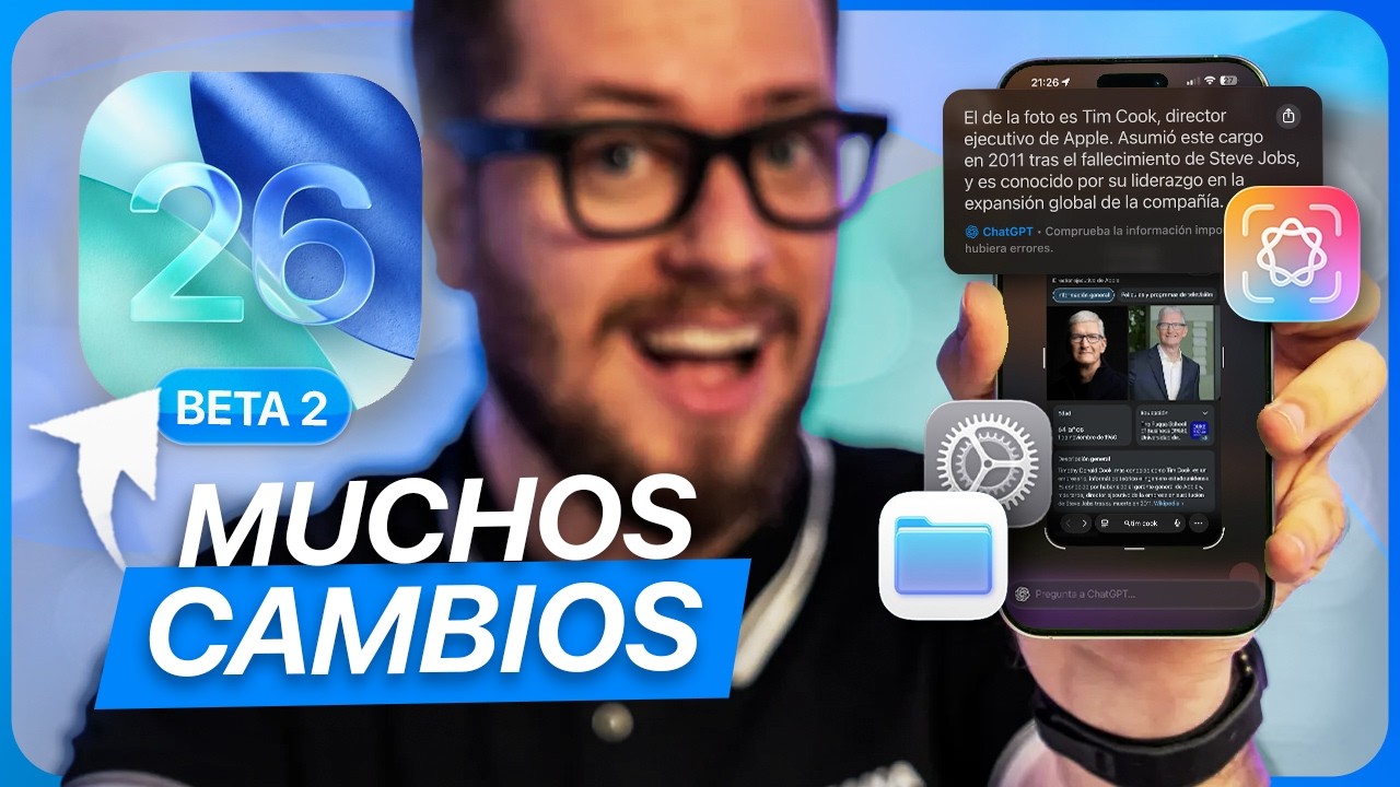 iOS 26 Beta 2: +15 CAMBIOS SORPRESA y adiós a los errores MÁS graves