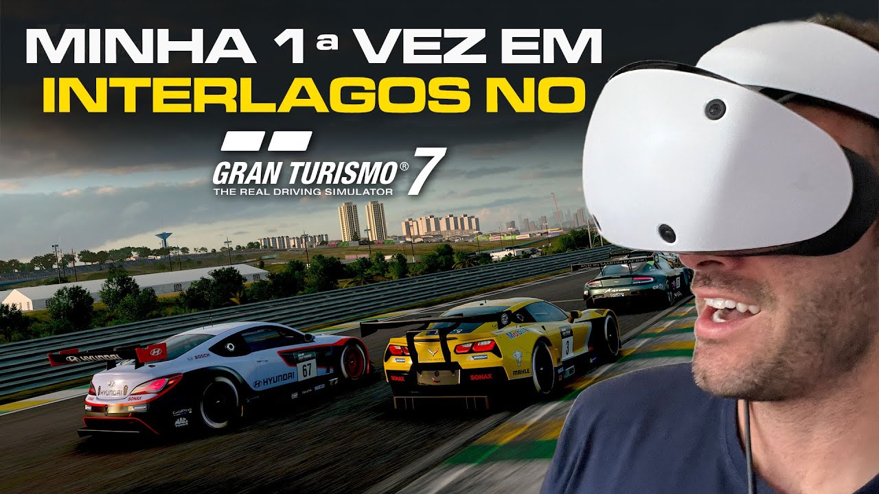 Minha 1ª vez em Interlagos no Gran Turismo 7 #gt7