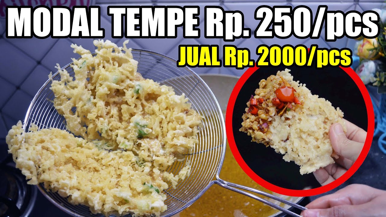 Bongkar Tempe Mendoan Kriuk Anti Gagal