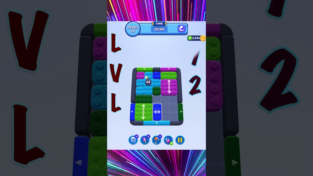 lvl 71 - 72 - Color block jam