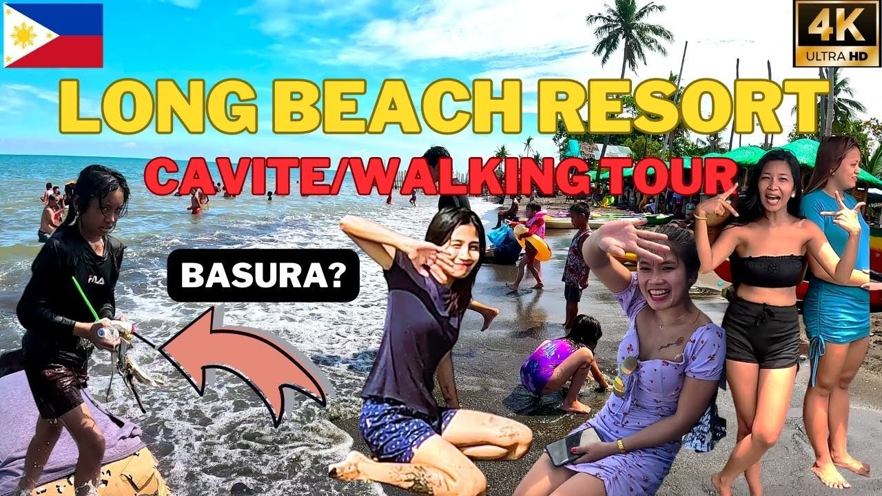 [4K] Long Beach Resort/ Noveleta, Cavite/ Walking Tour