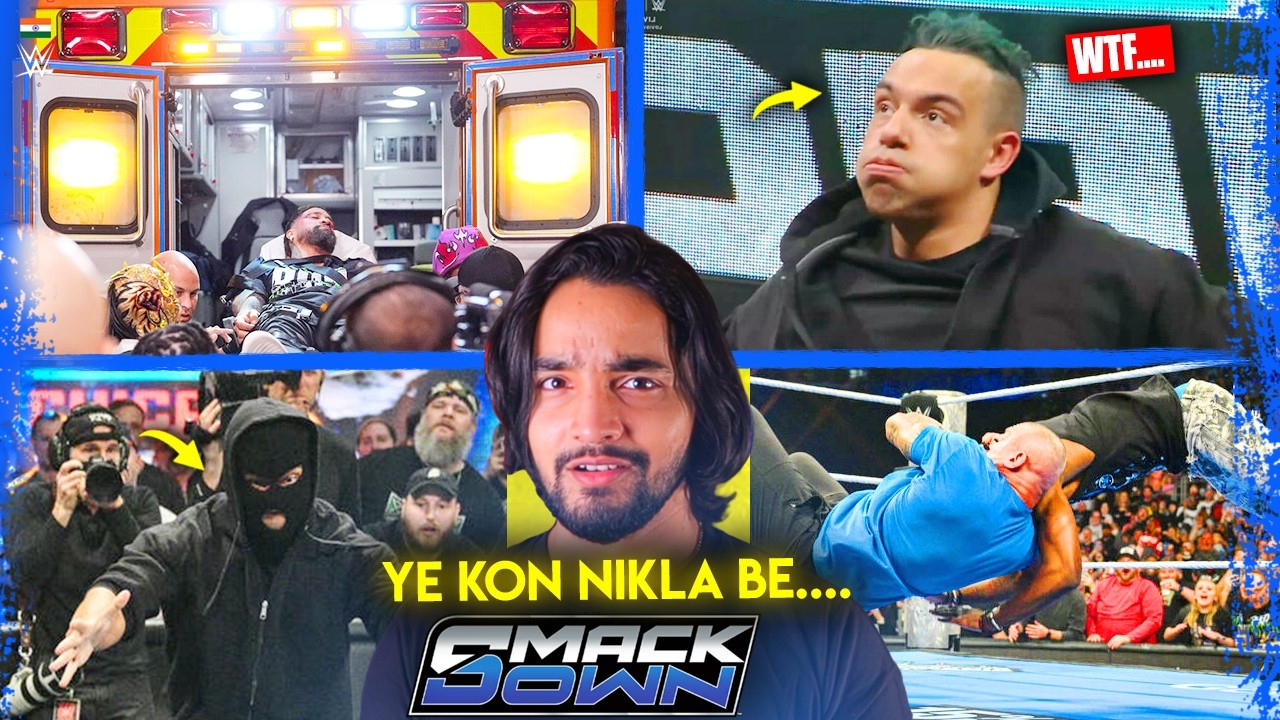 'Khul Gaya Mask😧' Mystery Man Revealed, New Chamber - WWE Smackdown Highlights